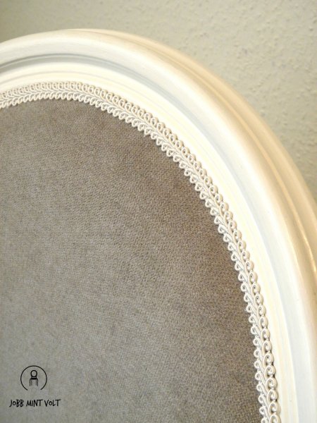 XVI Lajos szék támal közelről