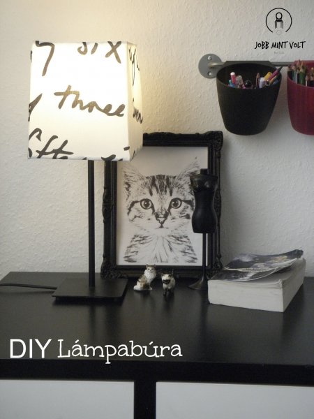 DIY lámpabúra