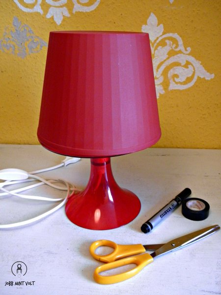 ikea lámpa hack hozzávalók