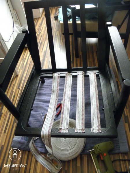 párnás retro hevederezés