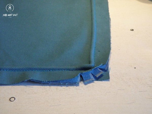 párnás retro kéder felvarrása 1