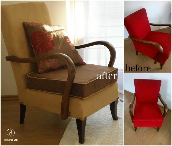 rumba fotel előtte utána