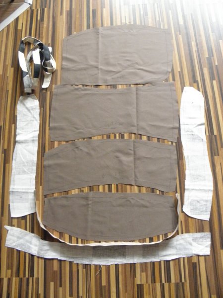 irodai szék támla darabok