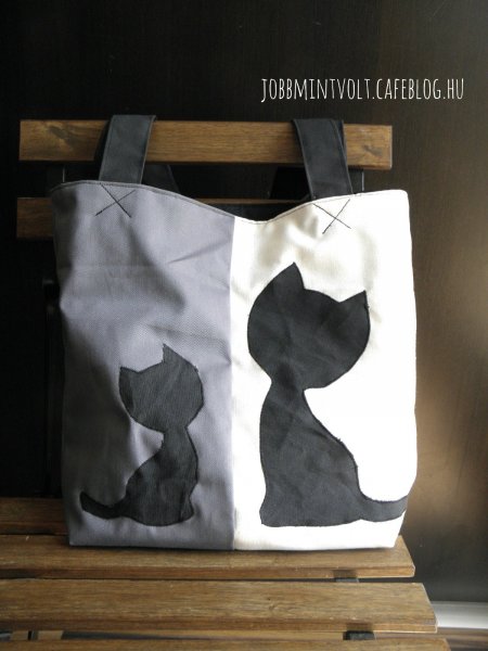 macskás táska
