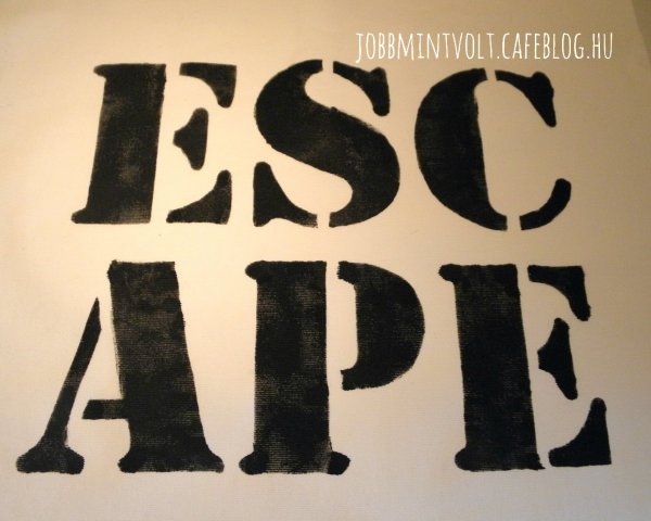 escape kész stencil