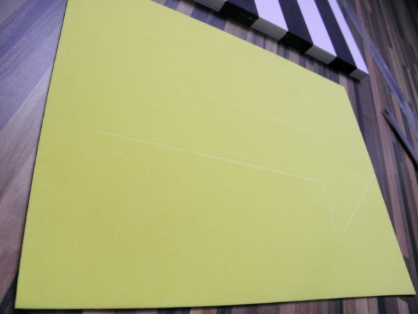 csíkos tábla nyíl felrajzolva