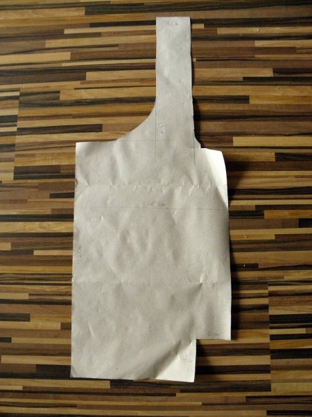 horgony szabásminta